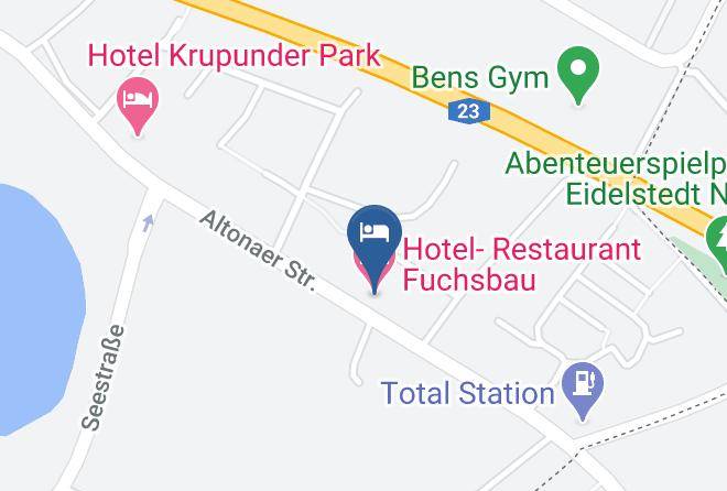 Pinneberg - Hotel Restaurant Fuchsbau Maps