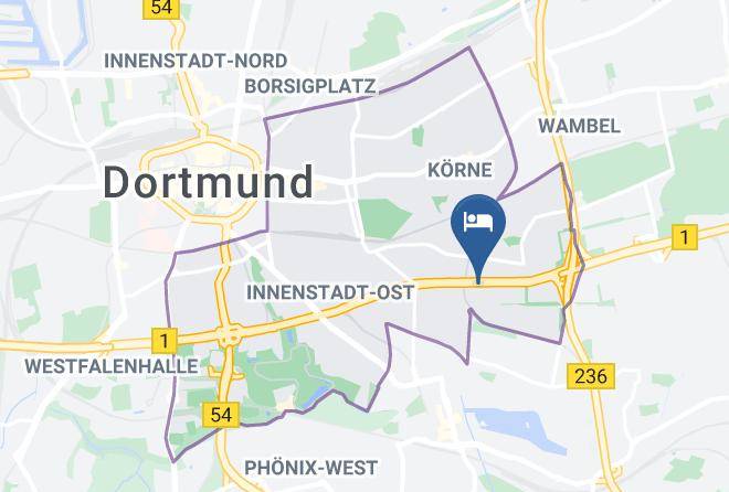 Dortmund - Hotel & Restaurant Gartenstadt Dortmund Maps