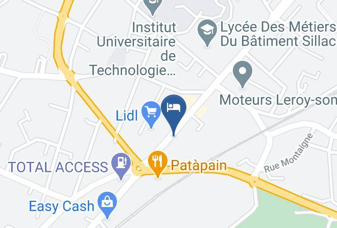 Charente - Hotel Restaurant Gaste Maps