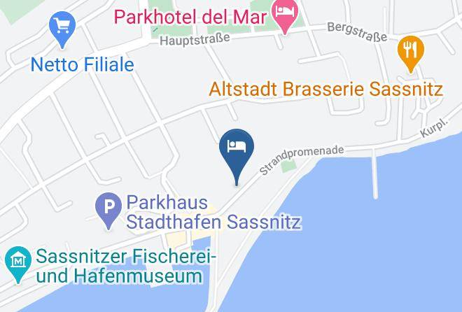 Vorpommern Rugen - Hotel & Restaurant Gastmahl Des Meeres Maps