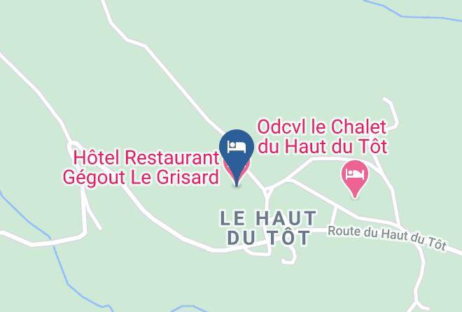 Vosges - Hotel Restaurant Gegout Le Grisard Maps
