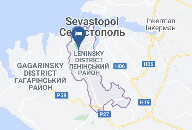 Sebastopol - Hotel Restaurant Glechik Maps