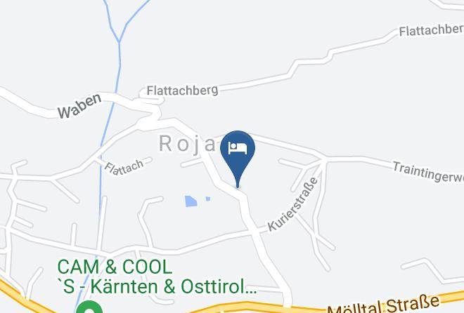 Spittal An Der Drau - Hotel & Restaurant Gletschermuhle Maps