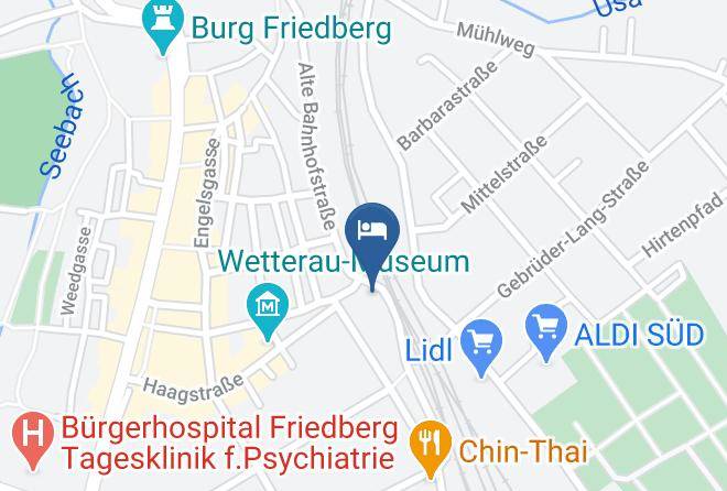 Wetteraukreis - Hotel Restaurant Goldnes Fass Maps