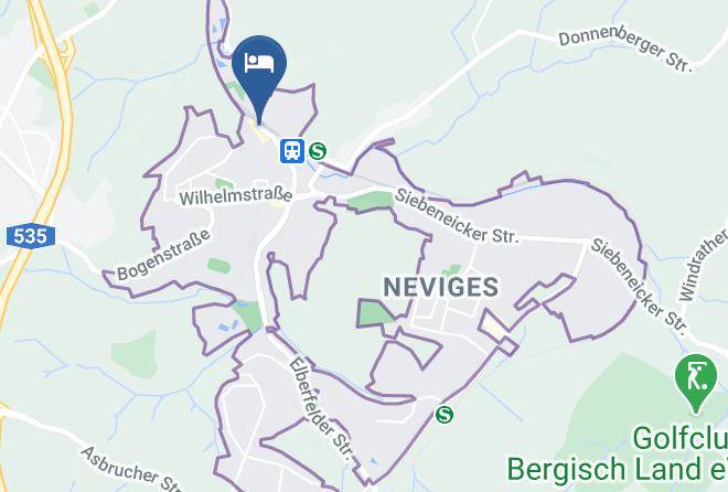 Hotel Restaurant Graf Hardenberg Map