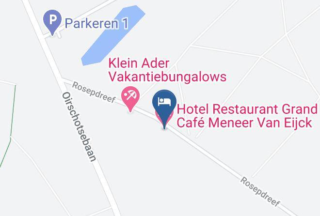 Gemeente Oisterwijk - Hotel Restaurant Grand Cafe Meneer Van Eijck Maps