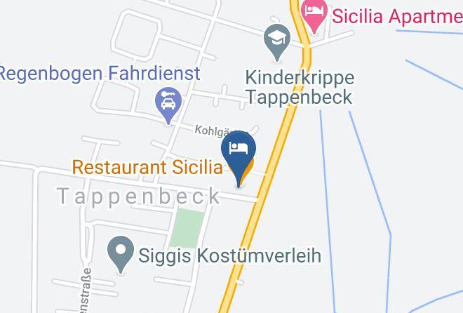 Hotel Restaurant Grande Sicilia Map