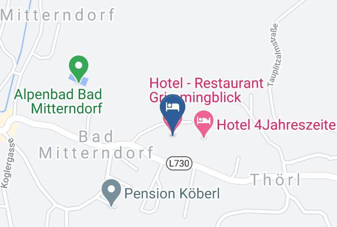 Liezen - Hotel Restaurant Grimmingblick Maps