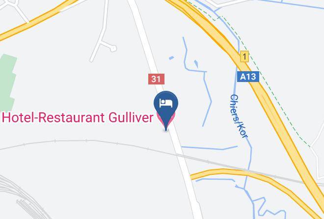 Kaerjeng - Hotel Restaurant Gulliver Maps