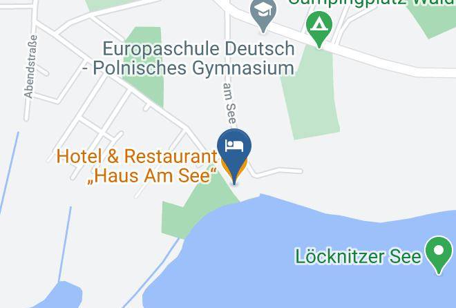 Hotel & Restaurant Haus Am See Map