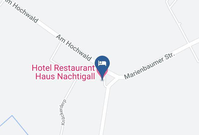Cleves - Hotel Restaurant Haus Nachtigall Maps