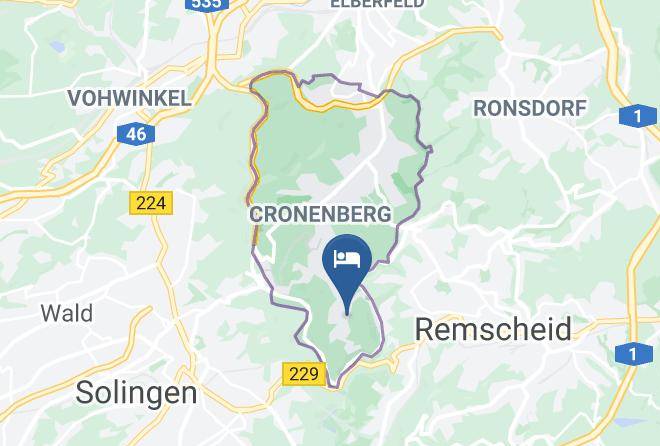 Wuppertal - Hotel Restaurant Haus Schnee Maps