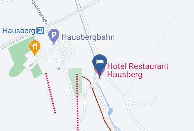 Garmisch Partenkirchen - Hotel Restaurant Hausberg Maps