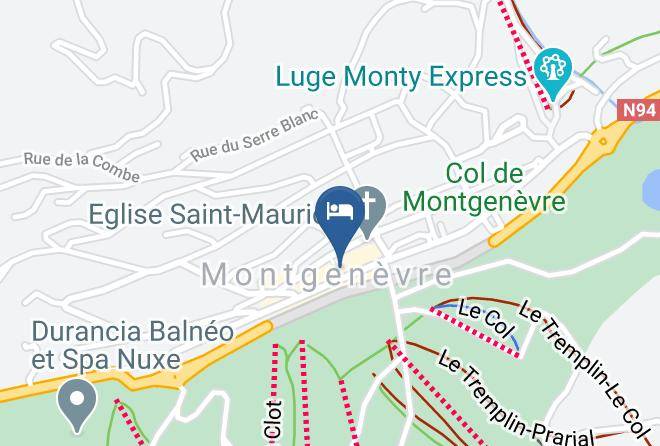 Hautes Alpes - Hotel & Restaurant Maps