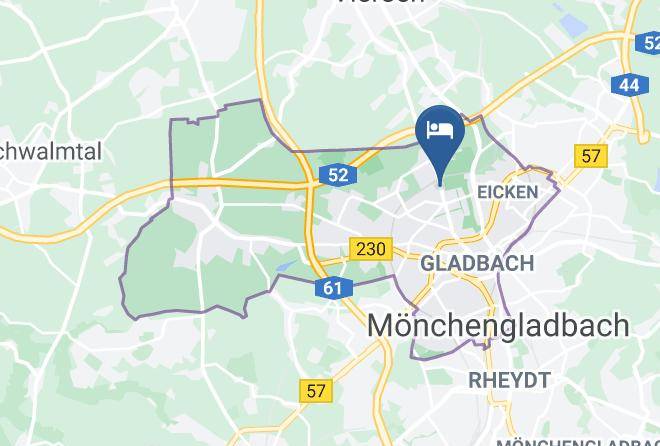 Monchengladbach - Hotel Restaurant Heidehaus Maps