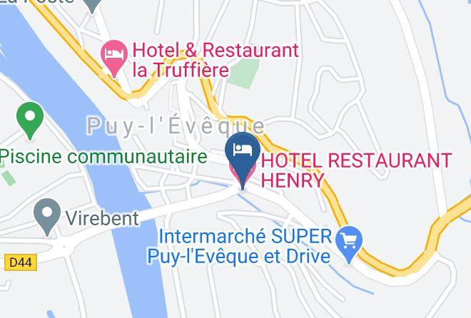 Lot - Hotel Restaurant Henry Maps