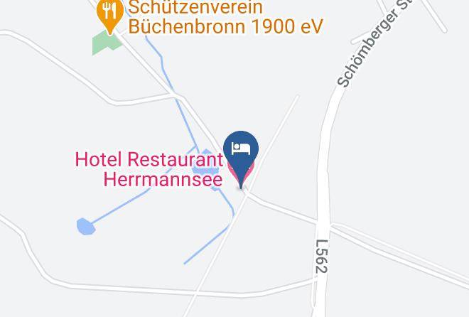 Pforzheim - Hotel Restaurant Herrmannsee Maps