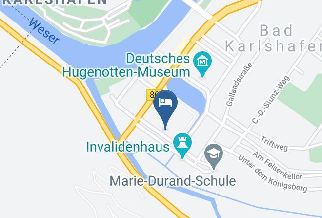 Kassel - Hotel & Restaurant Hessischer Hof Maps