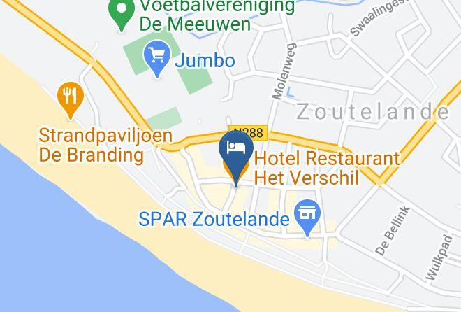 Veere - Hotel Restaurant Het Verschil Maps