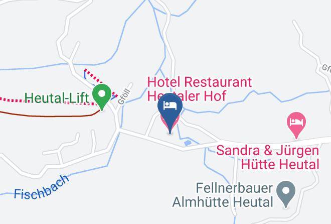 Zell Am See - Hotel Restaurant Heutaler Hof Maps