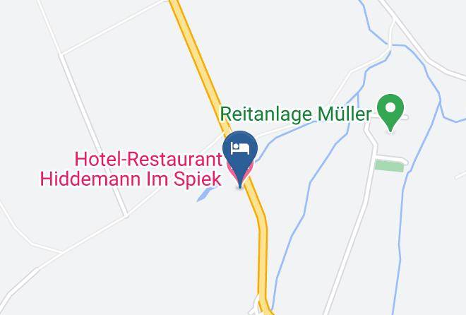 Unna - Hotel Restaurant Hiddemann Im Spiek Maps