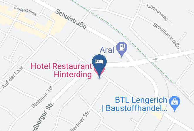 Steinfurt - Hotel Restaurant Hinterding Maps