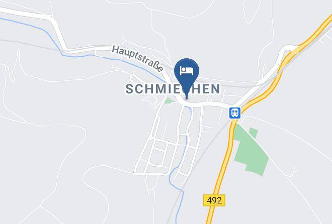 Hotel Restaurant Hirsch Map