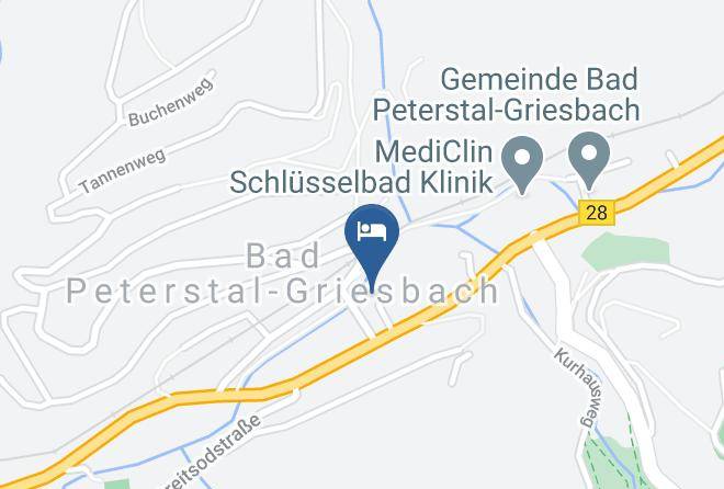 Ortenaukreis - Hotel Restaurant Hirsch Bad Peterstal Griesbach Maps
