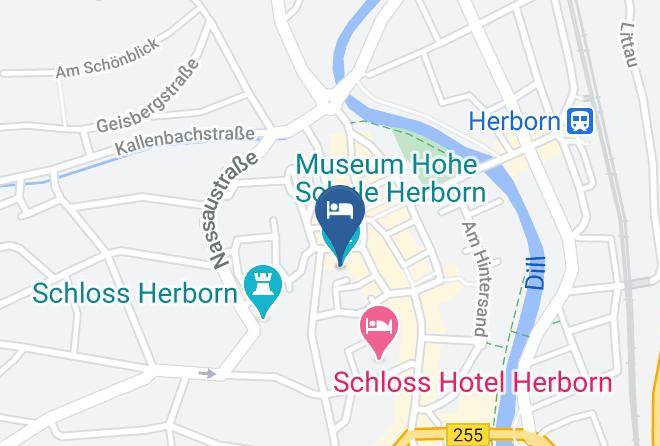 Lahn Dill Kreis - Hotel Restaurant Hohe Schule Maps