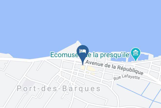 Hotel Restaurant Hotel L'huitre Y Est Maitre Restaurateur Map