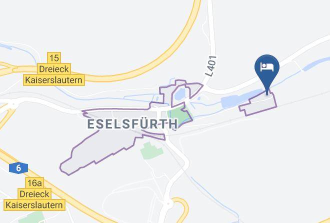 Kaiserslautern - Hotel Restaurant Idyll Maps