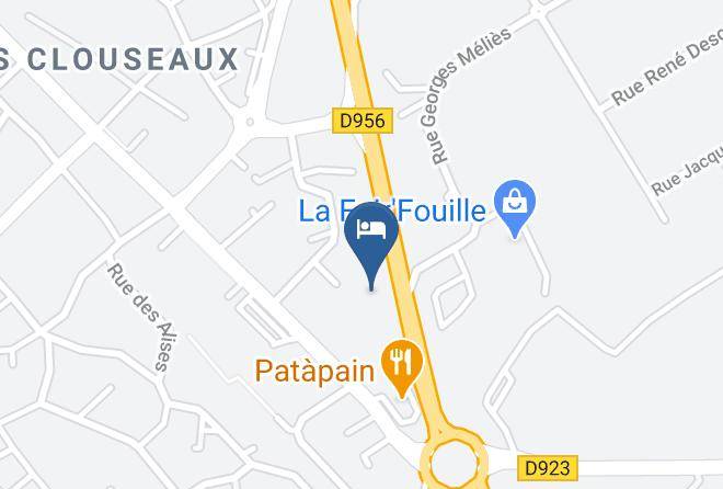 Loir Et Cher - Hotel Restaurant Ikar Maps