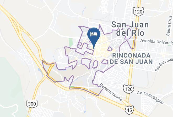 San Juan Del Rio - Hotel Restaurant Independencia Maps