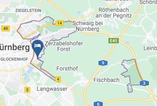 Nuremberg - Hotel Restaurant Jagerheim Maps