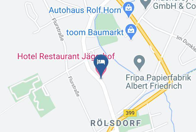Duren - Hotel Restaurant Jagerhof Maps
