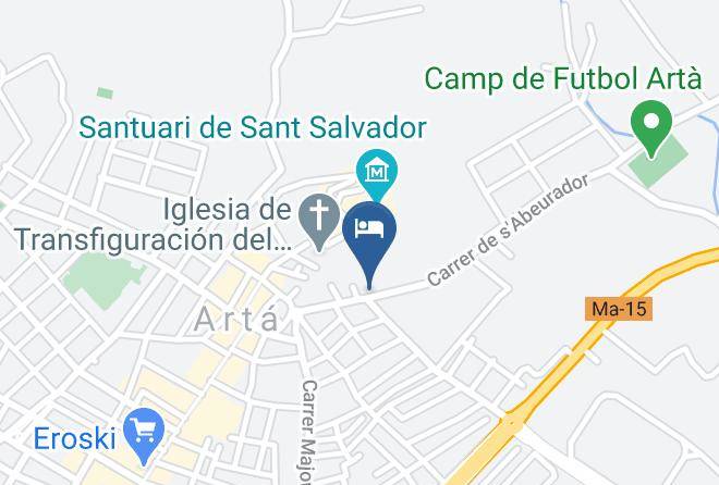Baleares - Hotel & Restaurant Jardi D'arta Maps