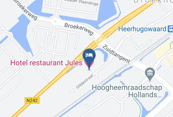Gemeente Heerhugowaard - Hotel Restaurant Jules Maps