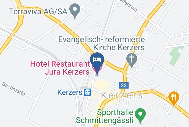 Seelac - Hotel Restaurant Jura Kerzers Maps