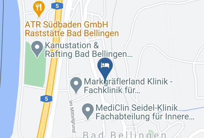 Lorrach - Hotel Restaurant Kaiserhof Maps