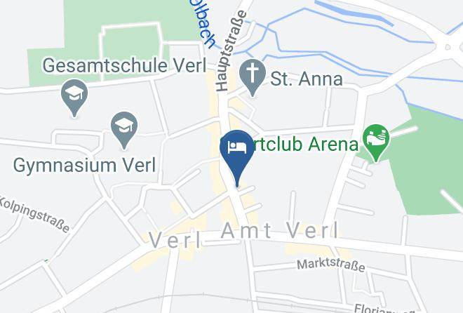 Gutersloh - Hotel Restaurant Kampwirth Maps