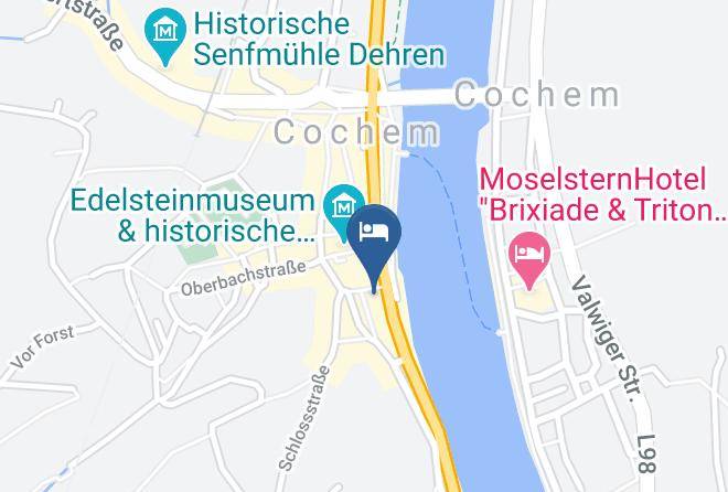 Cochem Zell - Hotel Restaurant Karl Noss Maps