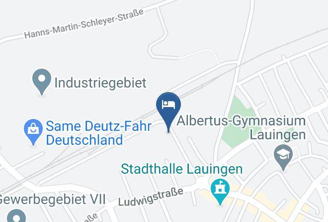 Dillingen - Hotel Kastanienhof Maps