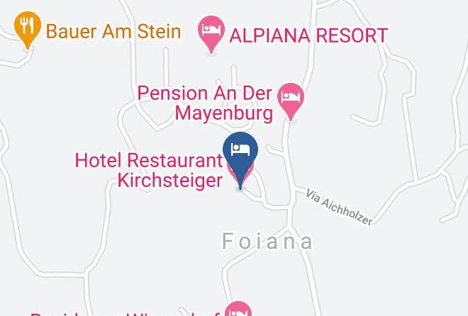 Bolzano - Hotel Restaurant Kirchsteiger Maps