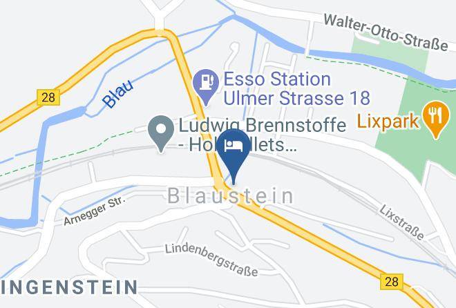 Alb Donau Kreis - Hotel & Restaurant Klingenstein Maps