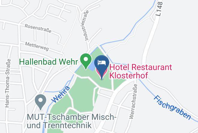 Waldshut - Hotel Restaurant Klosterhof Maps