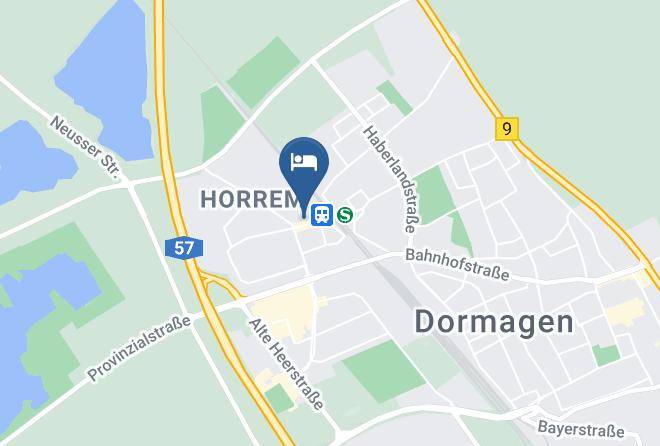 Neuss - Hotel Restaurant Knechtstedener Hof Maps