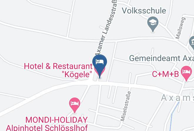 Innsbruck Land - Hotel & Restaurant Kogele Maps