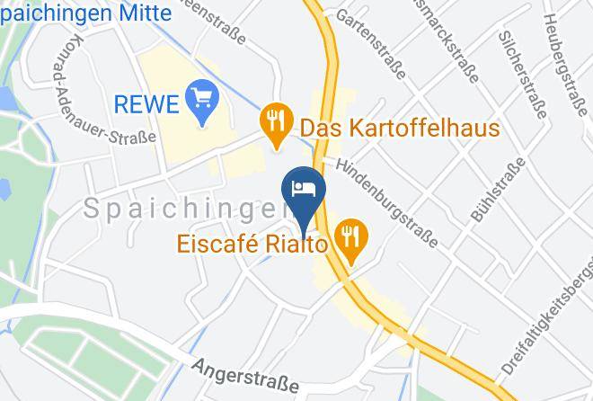 Tuttlingen - Hotel Restaurant Kreuz Maps