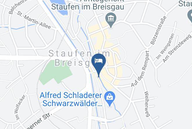 Breisgau Hochschwarzwald - Hotel Restaurant Kreuz Post Maps