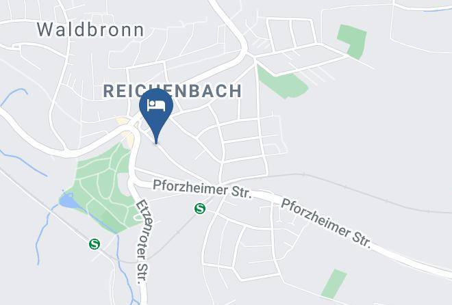 Karlsruhe - Hotel Restaurant Krone Maps